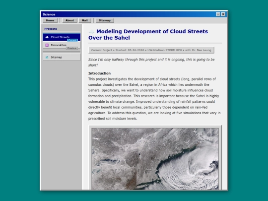 science screenshot