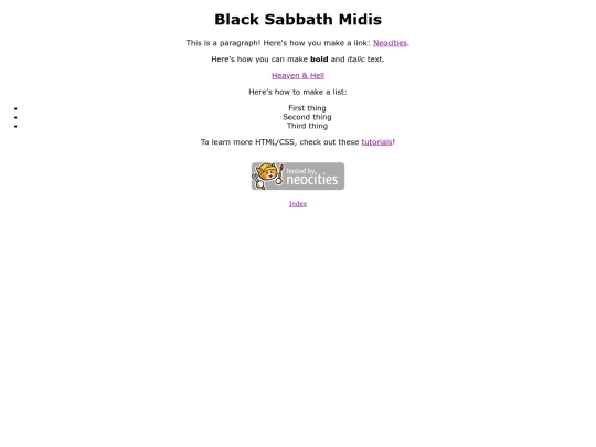 bands/blacksabbath screenshot