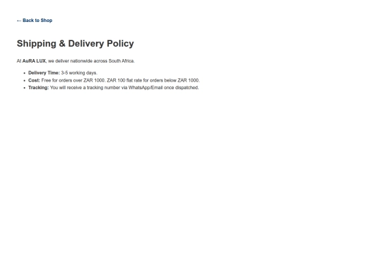 policy screenshot