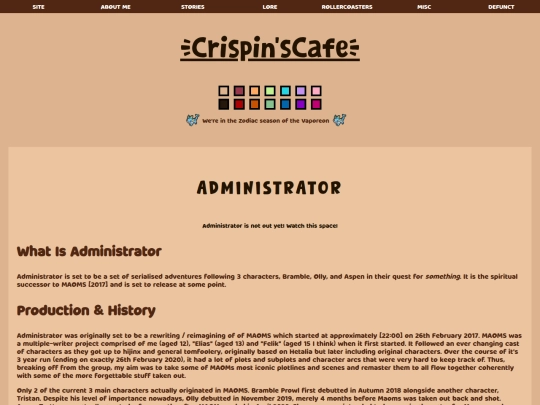 administrator screenshot