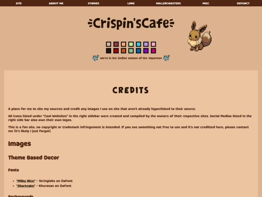 credits screenshot