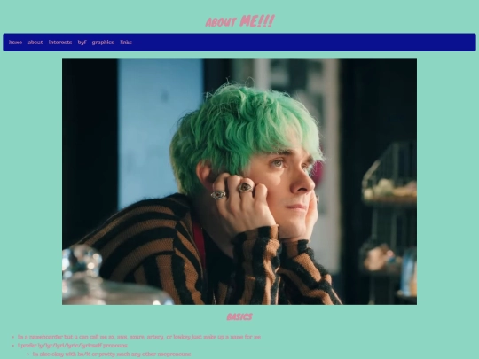 info screenshot