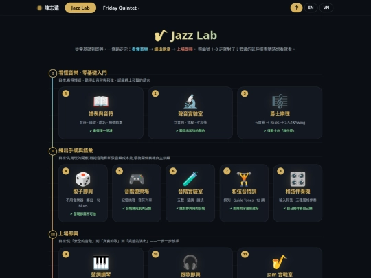 jazz-lab screenshot