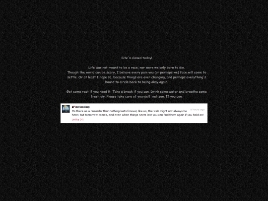 closed screenshot