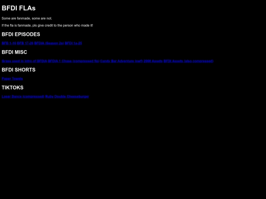 The so new good shtuff!/BFDI_FLAS screenshot