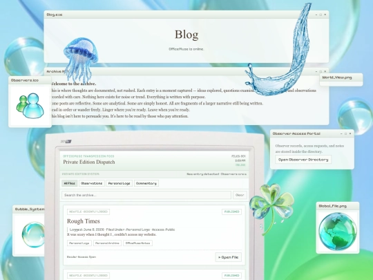 blog screenshot
