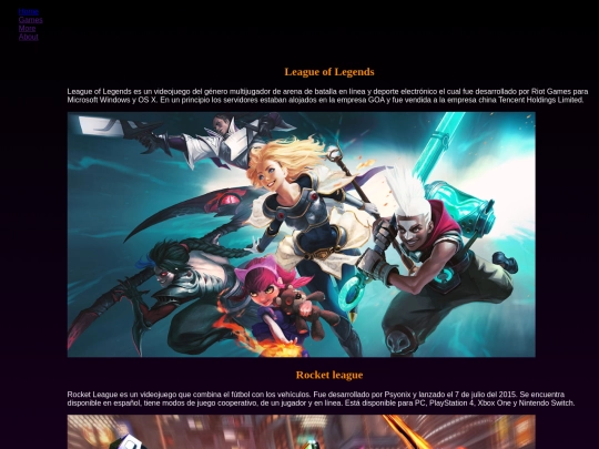 Contact screenshot