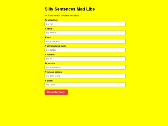Story screenshot