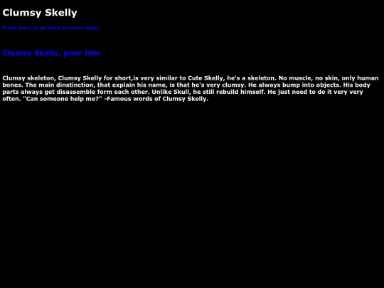 ClumsySkelly screenshot
