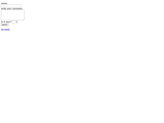 list screenshot