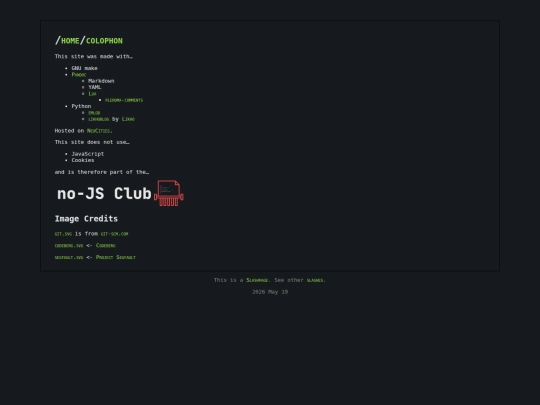colophon screenshot