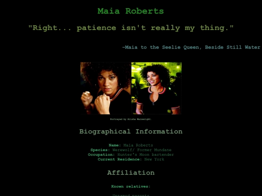 MaiaRoberts screenshot
