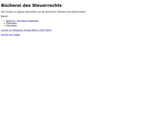 buecherei-des-steuerrechts screenshot