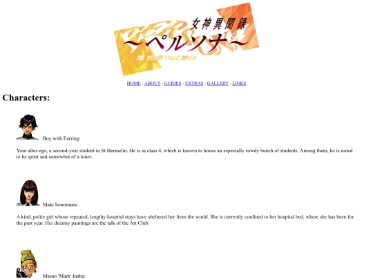 characters screenshot
