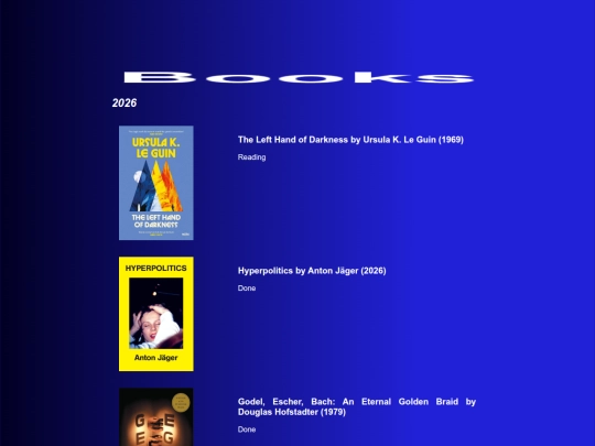 books screenshot