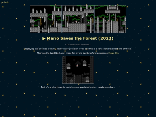 hacks-list/mario_saves_the_forest screenshot