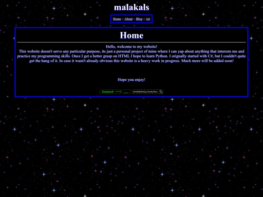 home screenshot