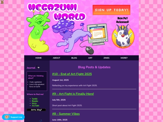 blog/page2 screenshot