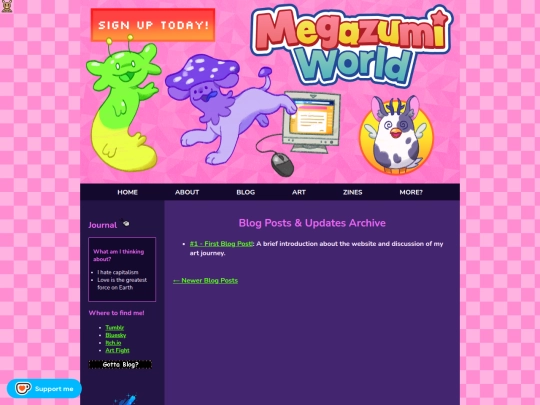 blog/page3 screenshot