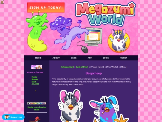 megazumi/beepcheep screenshot