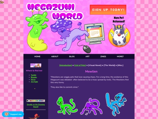 megazumi/mewlien screenshot