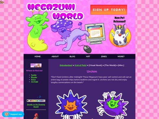 megazumi/urchim screenshot