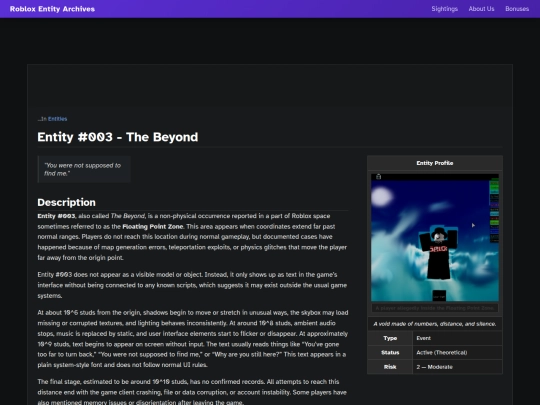 entitypages/Entity003 screenshot