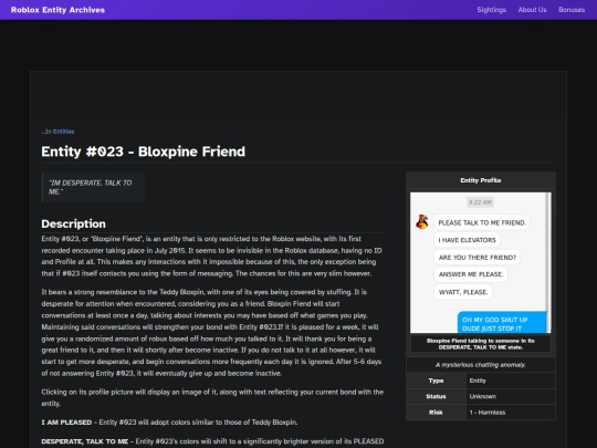 entitypages/Entity023 screenshot