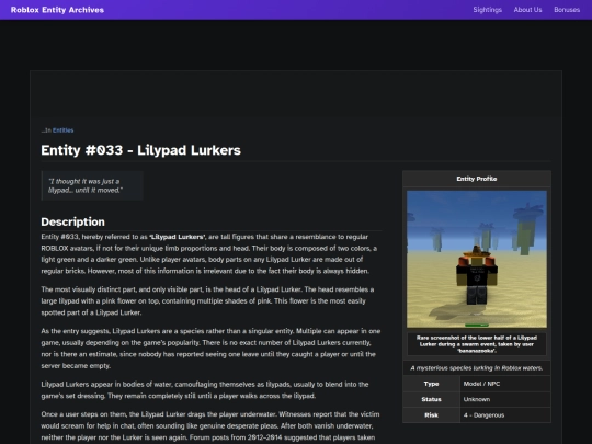 entitypages/Entity033 screenshot