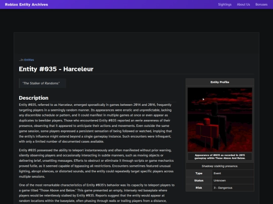 entitypages/Entity035 screenshot