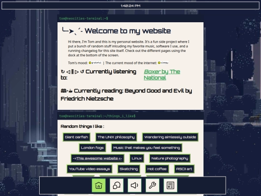 index screenshot