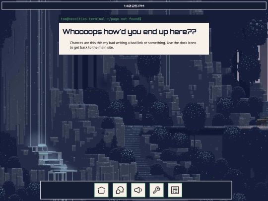 not_found screenshot