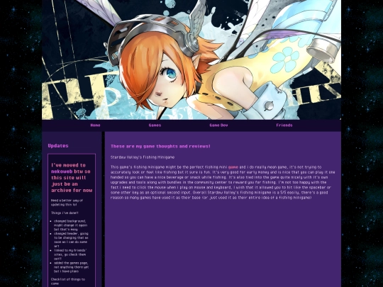 Games screenshot