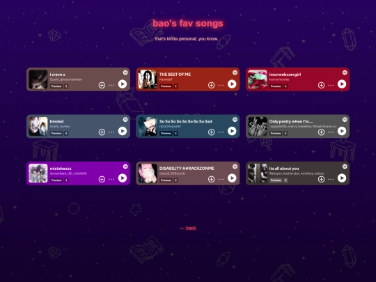 artists screenshot