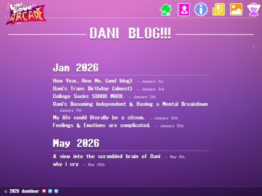 dani/blog screenshot