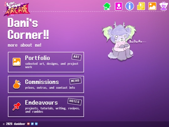 daniscorner screenshot