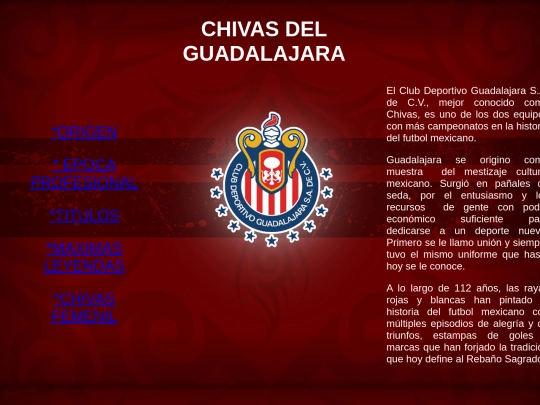 Chivas D.G screenshot