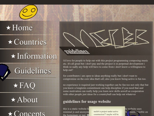 guidelines screenshot