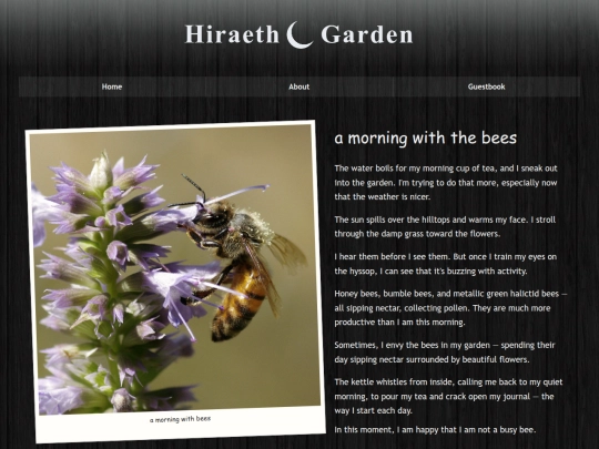 summer/morning-with-the-bees screenshot