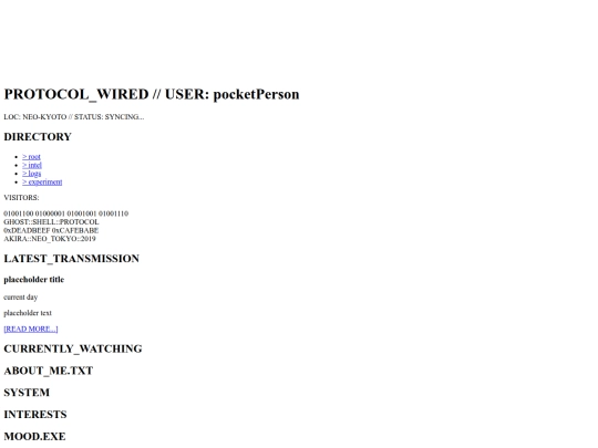 index screenshot