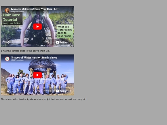 videos screenshot