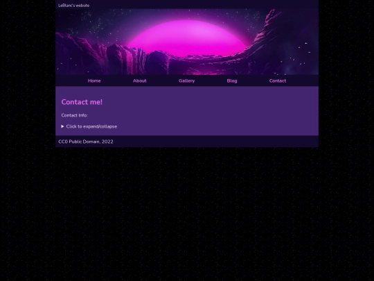 contact screenshot