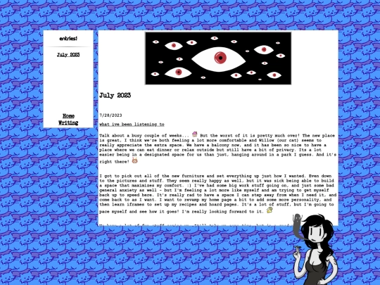 HTML/Diary screenshot