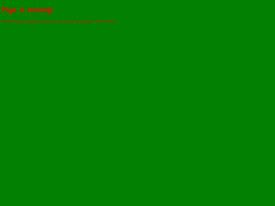 not_found screenshot
