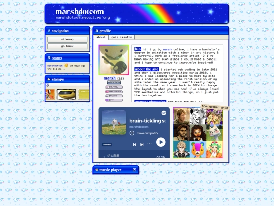 profile screenshot