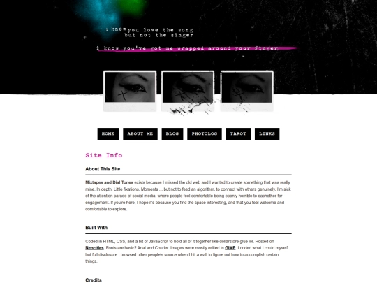 siteinfo screenshot