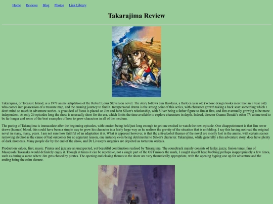 reviews/takarajima screenshot