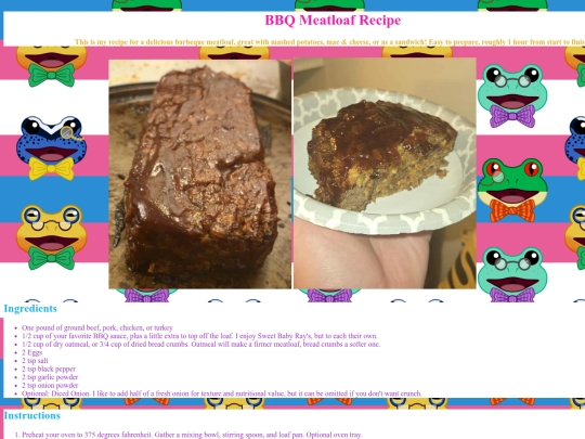 BBQ-Meatloaf-Recipe screenshot