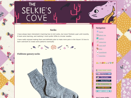art/socks screenshot