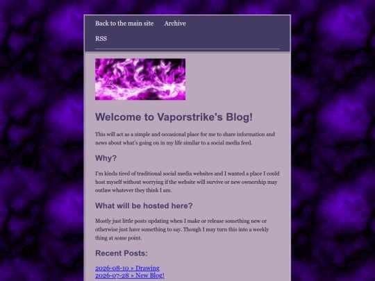 blog screenshot